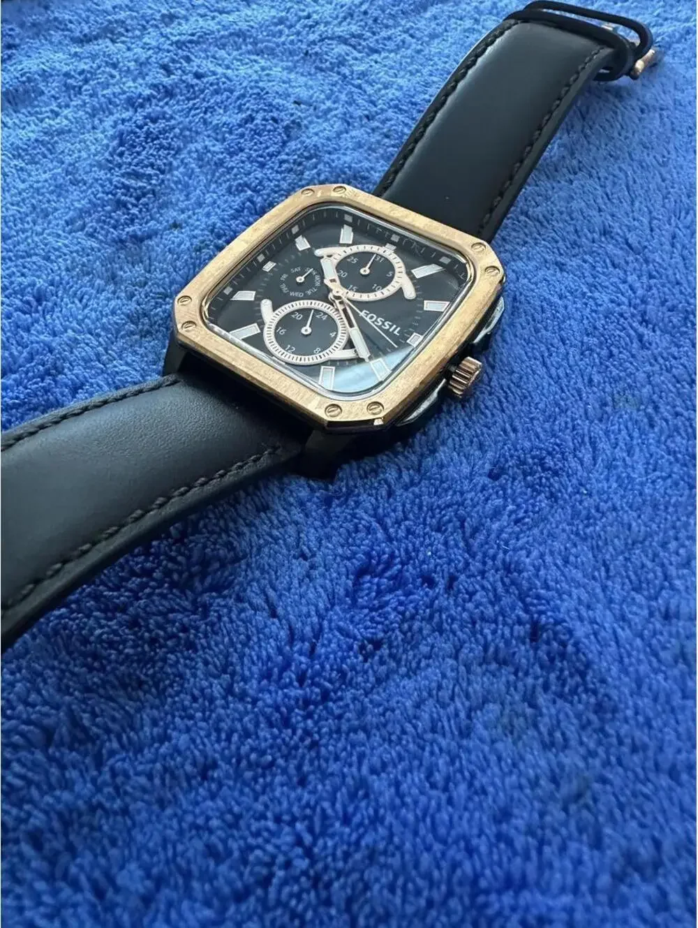 Fossil MBQ2654 Square Face Watch